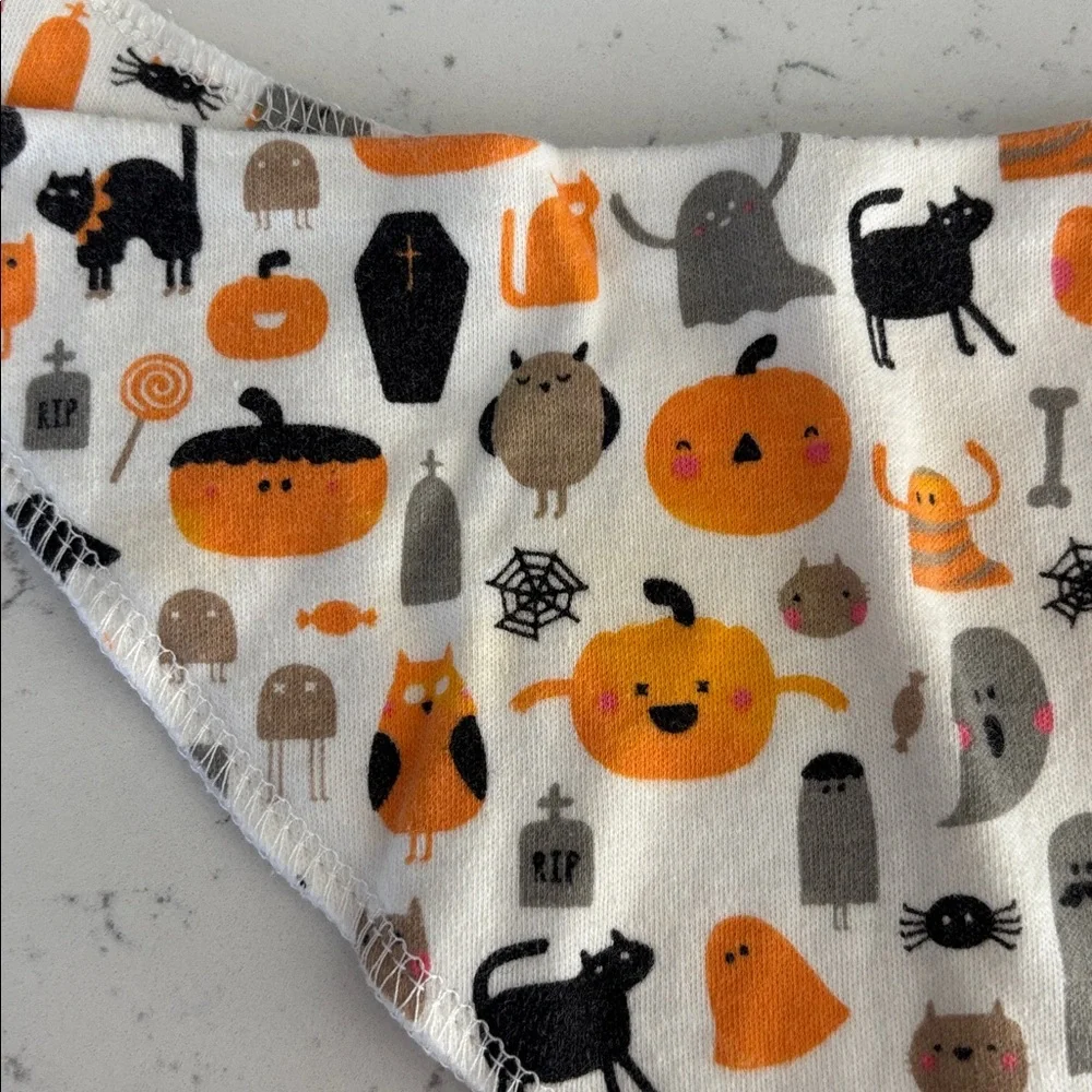 Halloween Baby Bibs- Set of 3